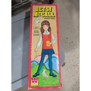 Betsy McCall Vintage Paper Dolls Clothing Items Cut & Uncut Lot w Box